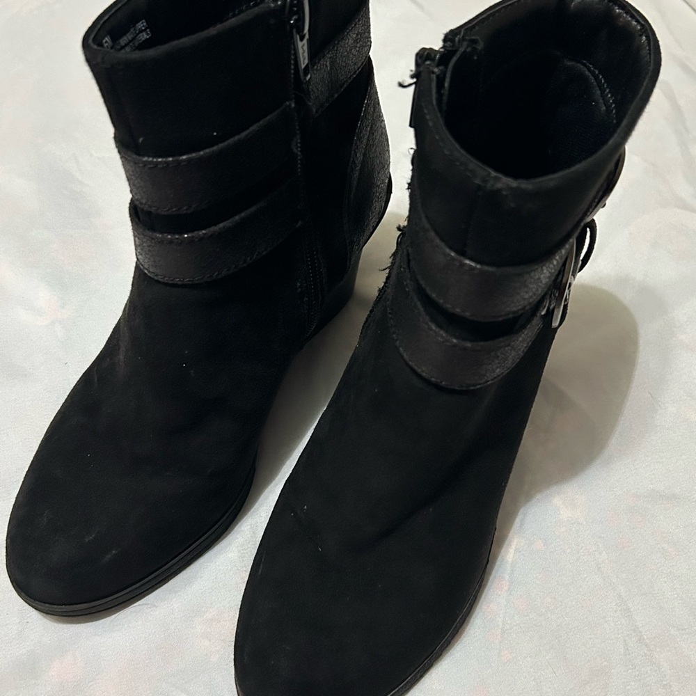 Sleek Black Ankle Booties